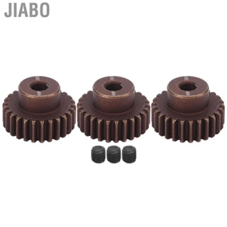 Jiabo 3pcs RC 3.175mm 48DP 26T Steel Pinion Gear Set for 1/10 Car Brushless Brushed