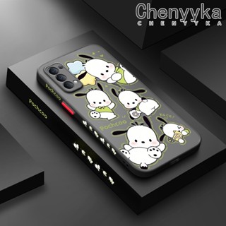 เคสโทรศัพท์มือถือ ซิลิโคนนิ่ม ใส บาง กันกระแทก ลาย Pochacco แฟชั่น สําหรับ OPPO Reno 4 4G Reno 4 5G Reno 4 Pro 4G Reno 4 Pro 5G Reno 4 SE