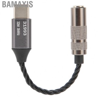 Bamaxis Type C To Dongle Cable DAC  USB 3.5mm Adapter Superior Performance FER