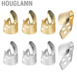 Houglamn Index Finger Picks  1Pc Thumb G 3Pcs Guitar Thin Acoustic for Guitars Bass