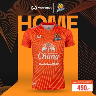 สินค้าใหม่ เสื้อฟุตซอล เสื้อเชียร์ เสื้อทีม กุ้งสายฟ้า สุราษฎร์ธานี สีส้ม ปี2021