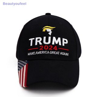 [Beautyoufeel] Trump 2024 หมวกประธานาธิบดีอเมริกัน หมวกทรัมป์โดนัลด์ทรัมป์