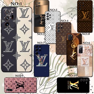 เคสโทรศัพท์ซิลิโคน TPU กันตก ลายโลโก้ LV แฟชั่น สําหรับ Samsung Galaxy A71 4G 5G A81 A91