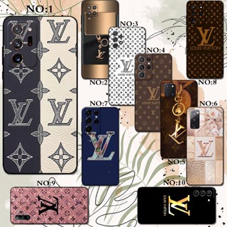 เคสโทรศัพท์มือถือซิลิโคน TPU กันกระแทก ลายโลโก้ LV สําหรับ Samsung Galaxy S21 S30 PLUS ULTRA S22