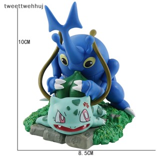 โมเดลฟิกเกอร์ PVC รูปปั้นอนิเมะปิกาจู Bulbasaur Heracross สําหรับตกแต่ง เก็บสะสม