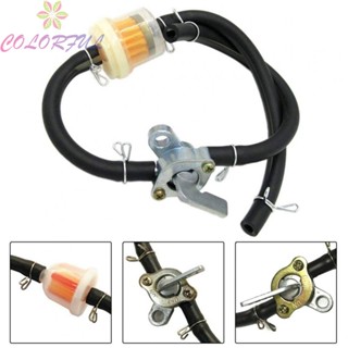 【COLORFUL】Gasoline Tap 5-6mm 6mm Black X Hose Clamps Fitting Hose Clamps Home &amp; Garden