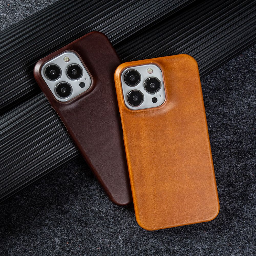 หรูหราน้ํามันขี้ผึ้งหนังแท้สําหรับiPhone 15 Pro Max 16 17 Air 14 Plus 13 12 Mini 11 Proเคลือบเงาผิวเคสโทรศัพท์ – โปรปัง