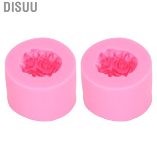 Disuu Cake Mold  Soft Tasteless Rose Shape Soap for Baking