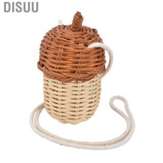 Disuu Rattan  Bag 7x13cm Size Length Mini Portable Light