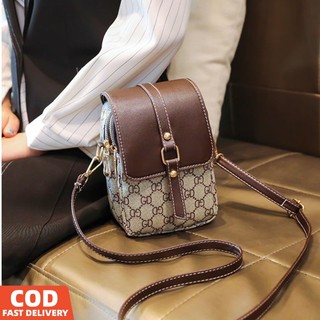 korean Cellphone Bag For Women Sling bag Mini Cute Leather Cross Body Shoulder Bags #99001