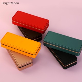 Brightmoon กล่องเก็บของ ทรงสี่เหลี่ยมผืนผ้า พร้อมฝาปิด ขนาดเล็ก หลากสี