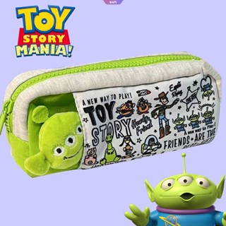 กระเป๋าดินสอ กระเป๋าเครื่องสําอาง ลายการ์ตูนเอเลี่ยน Toy Story น่ารัก สําหรับเด็ก [RAIN]