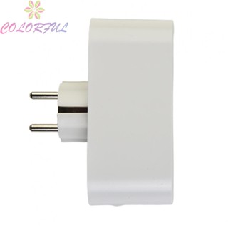 【COLORFUL】Smart Socket IEEE 802.11 B/g/n WIFI 2.4GHz 1 Piece AC11-240V Conveniently