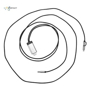 Mirascreen LD29 3-In-1 สายเคเบิล Type C Micro-USB เป็น HDMI สําหรับโทรศัพท์ Android เป็น HDMI บลูทูธ HDTV 1080P เป็นสาย HDMI