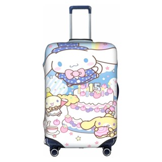 ผ้าคลุมกระเป๋าเดินทาง ลาย Sanrio Cinnamoroll ล้างทําความสะอาดได้ สําหรับกระเป๋าเดินทาง 18-32 นิ้ว