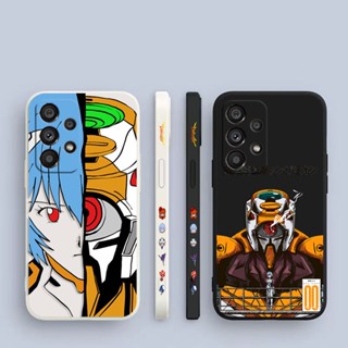 เคสโทรศัพท์มือถือ พิมพ์ลายการ์ตูน Neon Genesis Evangelion มีลายด้านข้าง สําหรับ Samsung Galaxy A22 A21 S A20 E A14 A13 A12 A11 A10 A9 A8 Plus A04 E A03 S A02 A01 Core 5G