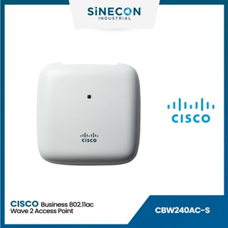 CISCO ACCESS POINT อุปกรณ์ขยายสัญญาณไวไฟ Business 802.11ac Wave 2 Access Point (CBW240AC-S)