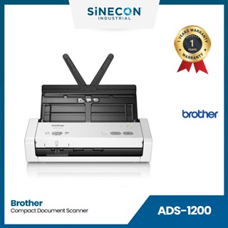 Brother บราเดอร์ เครื่องสแกน ADS-1200 Compact document scanner, which is scanned to USB flash memory directly By Sinecon