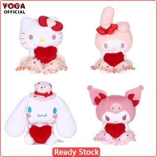 Qtou Sanrio ตุ๊กตานุ่ม การ์ตูน Cinnamoroll Kuromi ของเล่น ของขวัญวันเกิด สําหรับเด็ก