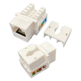 Ann โมดูลเชื่อมต่อ Cat5e RJ45 Cat5e 2 ชิ้น