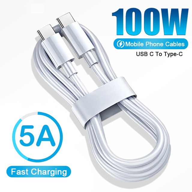 สายชาร์จเร็ว 100W PD / 1 ม. / 1.5 ม. / 2 ม. Type-C เป็น Type-C สายเคเบิลข้อมูล / 10A USB-A เป็น Type-C สายเคเบิลข้อมูล / สายเคเบิลถ่ายโอน Type-C คู่ / สายเคเบิลถ่ายโอนข้อมูลสากล สําหรับสมาร์ทโฟน แท็บเล็ต คอมพิวเตอร์