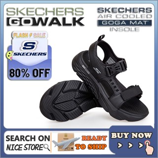 [penghantaran Ekspres] ] Skechers_Max รองเท้าแตะลําลอง สําหรับผู้ชาย เหมาะกับการเล่นกีฬา เดินป่า กลางแจ้ง