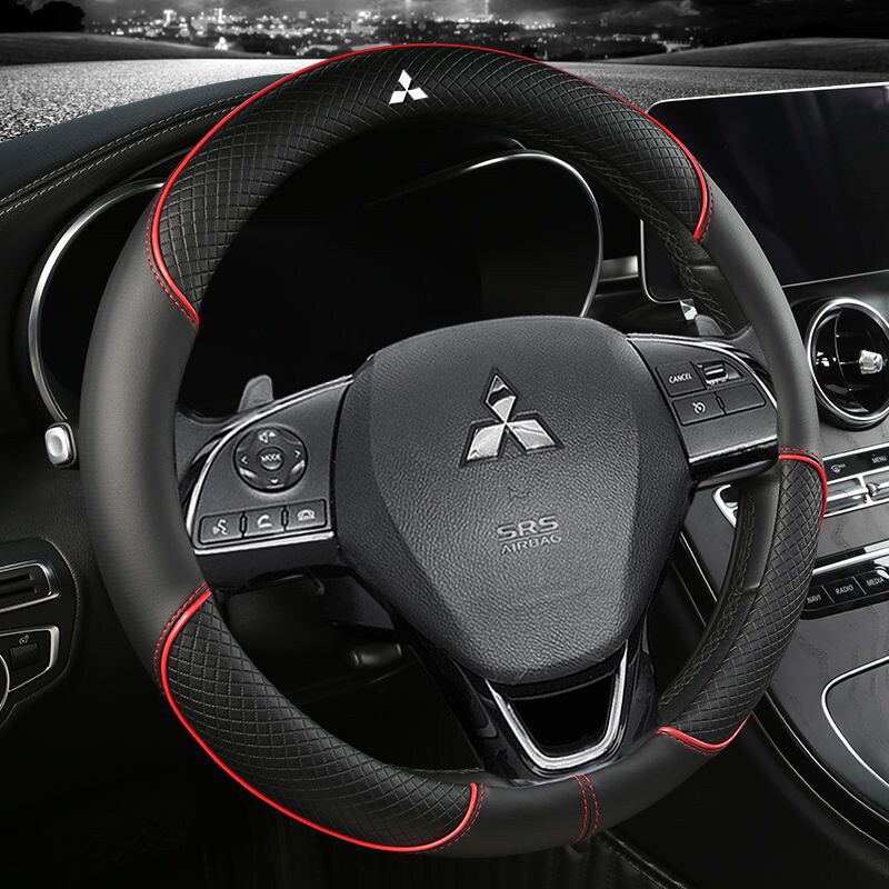 【Mitsubishi】ปลอกหนังหุ้มพวงมาลัยรถยนต์ สําหรับ ASX Triton Attrage Mirage Xpander Grandis Montero - รูปที่ 4