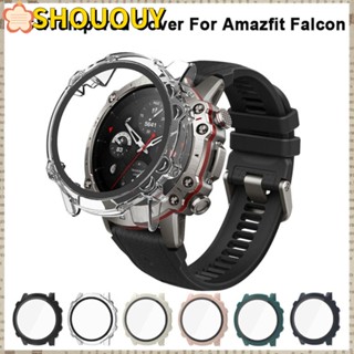 SHOUOUY เคส PC แบบแข็ง ป้องกันเต็มรูปแบบ สําหรับ Amazfit Falcon