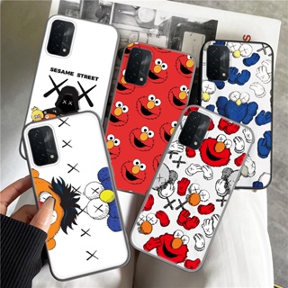 เคสโทรศัพท์มือถือแบบนิ่ม ลาย Sesame Street kaws P284 สําหรับ OPPO A12E A15 A15S A53S A55 A56 A53 A32 A16 A16S A54S A54 A8 A31