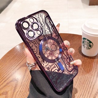 เคสโทรศัพท์มือถือ TPU ชุบไฟฟ้า กันกระแทก สําหรับ iPhone 14 13 12 11 Pro Max