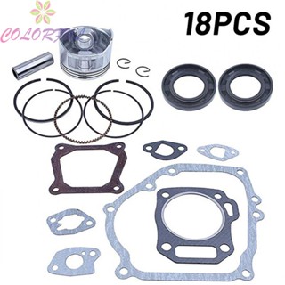 【COLORFUL】Piston Crankcase Side Cover Gasket Crankshaft Oil Seal Metal Oil Seal Pin