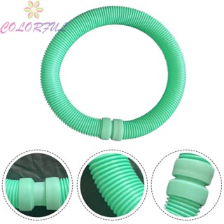 【COLORFUL】Skimmer Hose Durable Durable Hose Flexible Green Vacuum Hose Brand New