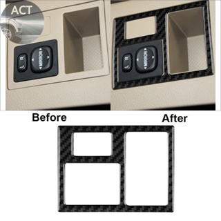 ฝาครอบสวิตช์มองหลัง คาร์บอนไฟเบอร์ สําหรับ Toyota For RAV4 2006-2012