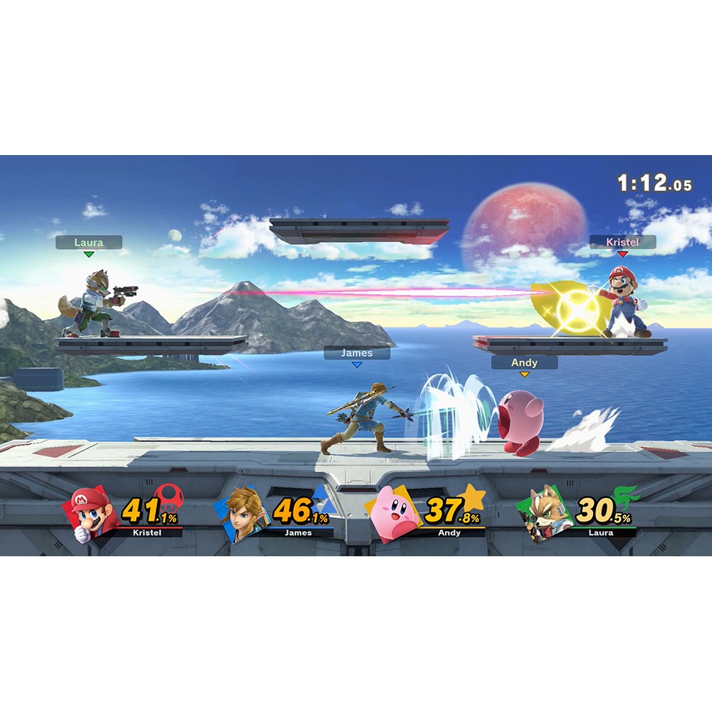 🎮มีส่งด่วน💨 NINTENDO SWITCH SUPER SMASH BROS ULTIMATE แผ่นเกมส์ ตลับเกม มือหนึ่ง ของแท้จากศูนย์