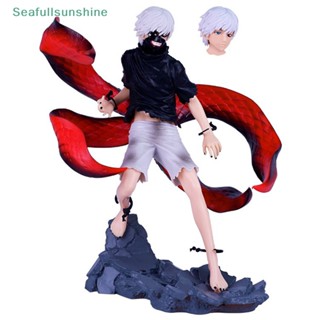 Seaf&gt; ฟิกเกอร์ PVC อนิเมะ Tokyo Ghoul Kaneki Ken Touka Kirishima ขนาด 21 ซม.