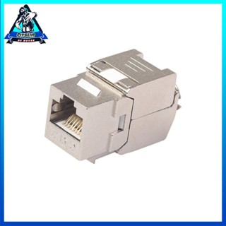 [Instock] Network Adapter RJ45 Keystone Jacks Module 360 Degree CAT6 Socket [F/14]