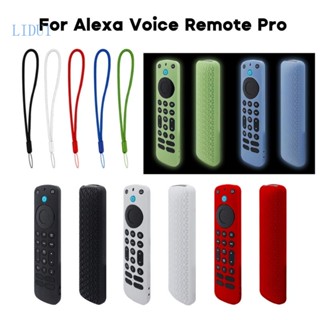 Lidu12 เคสซิลิโคน กันลื่น น้ําหนักเบา สําหรับรีโมตคอนโทรล Voice Remote Pro