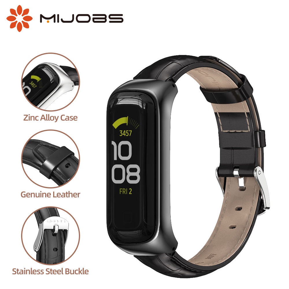 Mijobs สายนาฬิกาข้อมือ สําหรับ Galaxy Fit 2 Samsung Galaxy Fit 2 Galaxy Fit2