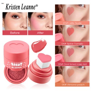 Kristen Leanne Love Air Cushion Liquid Blush Natural Nude Makeup Matte Velvet Rouge nuuo