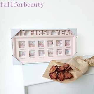 FALLFORBEAUTY กรอบรูปที่ระลึก แบบพกพา 0-12 เดือน เหมาะกับของขวัญ สําหรับเด็ก