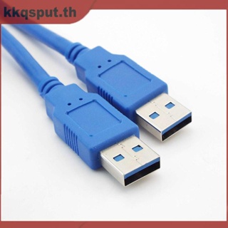 M/m 2.0 สายเคเบิลต่อขยาย USB 3.0 เป็น USB Type A ตัวผู้ เป็นตัวผู้ A ความเร็วสูง สําหรับฮาร์ดดิสก์ THK2