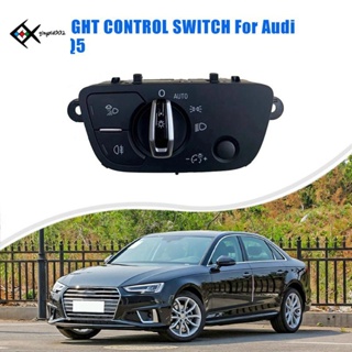 4 ม.0941531Aa สวิตช์ควบคุมไฟหน้ารถยนต์ ปรับได้ แบบเปลี่ยน สําหรับ Audi A4 A5 Q5 4M0941531 Aa