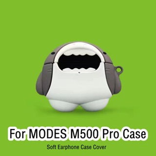 【Ĕĕ】เคสหูฟัง แบบนิ่ม กันกระแทก ลายการ์ตูน สําหรับ MODES M500 Pro MODES M500 Pro