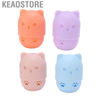 Keaostore Makeup Sponge Holder Cute  Shape Washable Reusable Breathable Hollow Design M