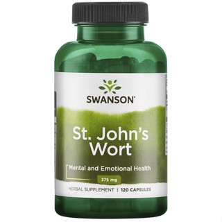 ถนนสวอนสัน Johns Wort 375 มก. [120 แคปซูล]