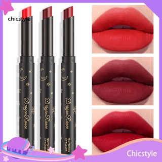 Chicstyle ลิปสติกเนื้อแมตต์กํามะหยี่ 3 ชิ้น