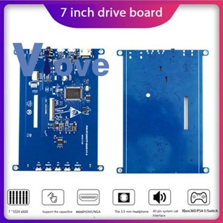 แผงหน้าจอสัมผัส LCD 7 นิ้ว HDMI รองรับ VGA 1024X600 สําหรับ Raspberry Pi