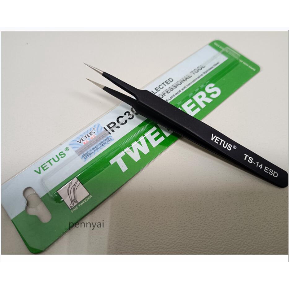 Vetus แหนบสเตนเลส ป้องกันไฟฟ้าสถิตย์ แม่นยํา Ts-10 11 12 13 14 15 ESD - รูปที่ 4