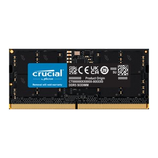 หน่วยความจําแล็ปท็อป Crucial SODIMM DDR5 5200mhz CL42 32GB 16GB