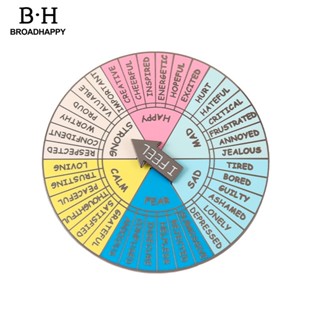 Broadhappy เข็มกลัด ทรงกลม กันสนิม ไม่ซีดจาง สําหรับของขวัญวันเกิด